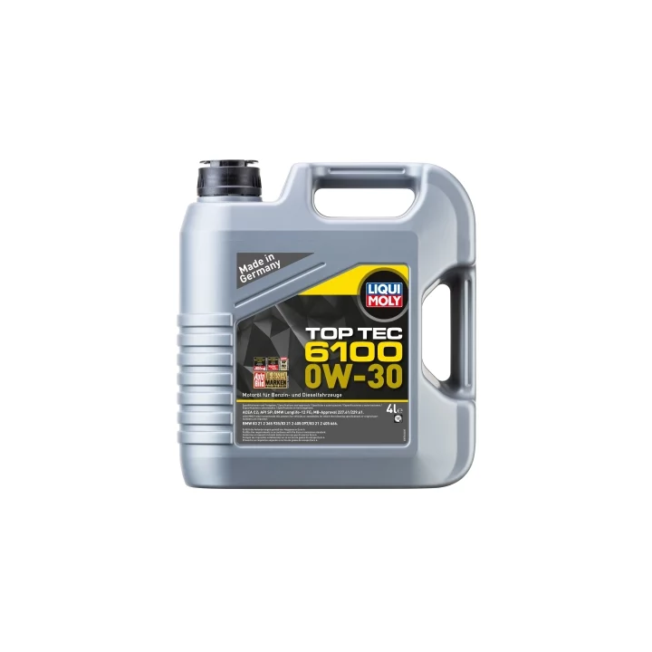 Engine Oil LIQUI MOLY LQM 0W-30 TOPTEC 6100 4 L 20778 | PriusParts.lt