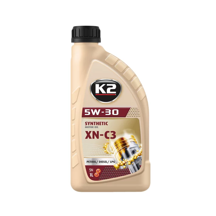 Variklinė alyva K2 5W-30 TEXAR XN-C3 1 L 01511E | PriusParts.lt