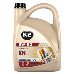 Engine Oil K2 5W-30 TEXAR XN 5 L O1505E | PriusParts.lt