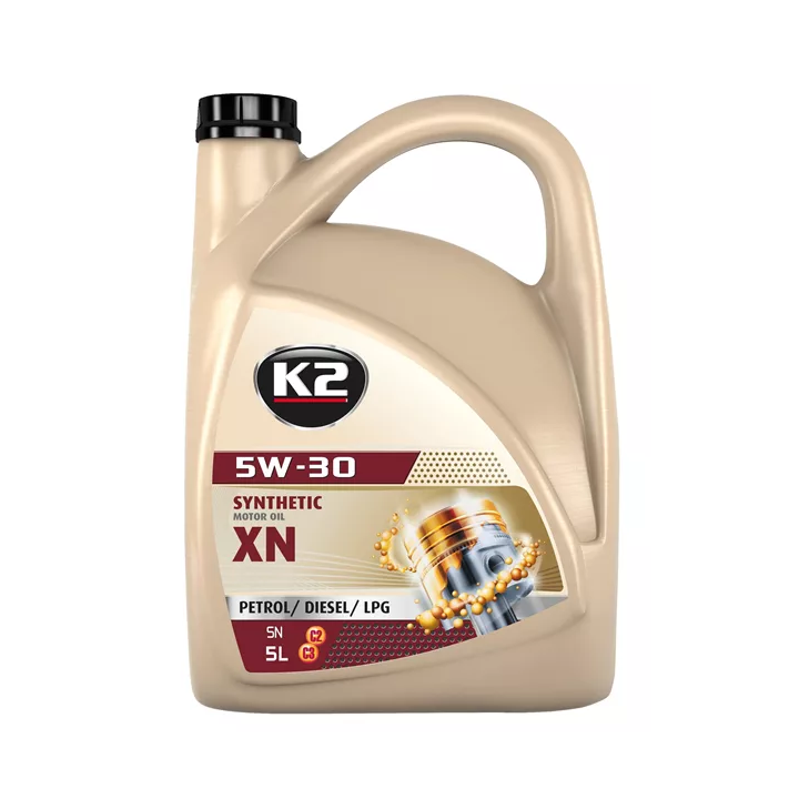 Variklinė alyva K2 5W-30 TEXAR XN 5 L O1505E | PriusParts.lt
