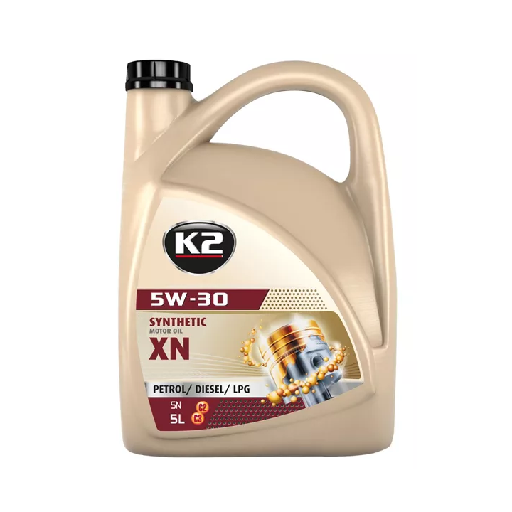 Engine Oil K2 5W-30 TEXAR XN 5 L O1505E | PriusParts.lt