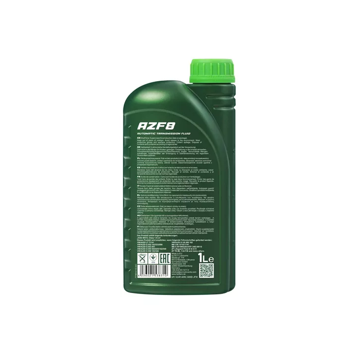 Automatinės transmisijos skystis SCT - MANNOL FANFARO ATF AZF 8 VW G060162 1 L FF8614-1A | PriusParts.lt